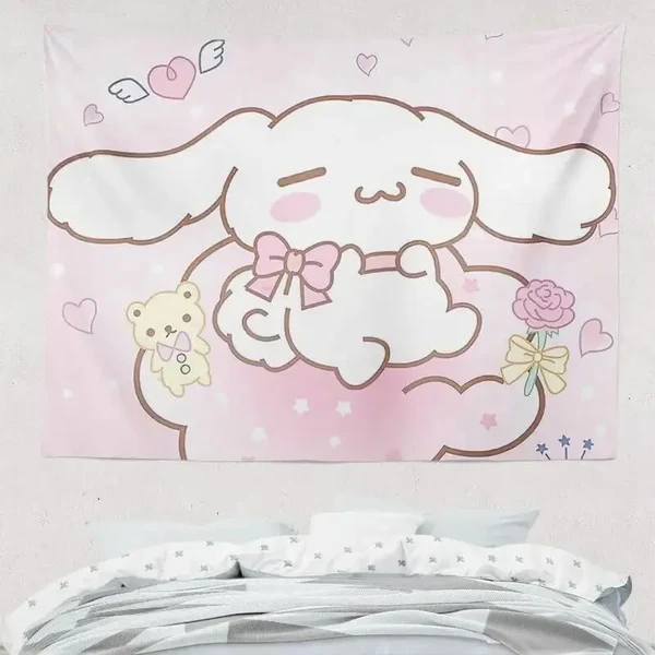 Enhanced Sanrio Cinnamoroll Tapestry User-Friendly