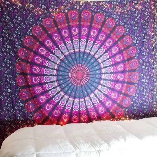 Luxury Mandala Fabric Art Tapestry Soft