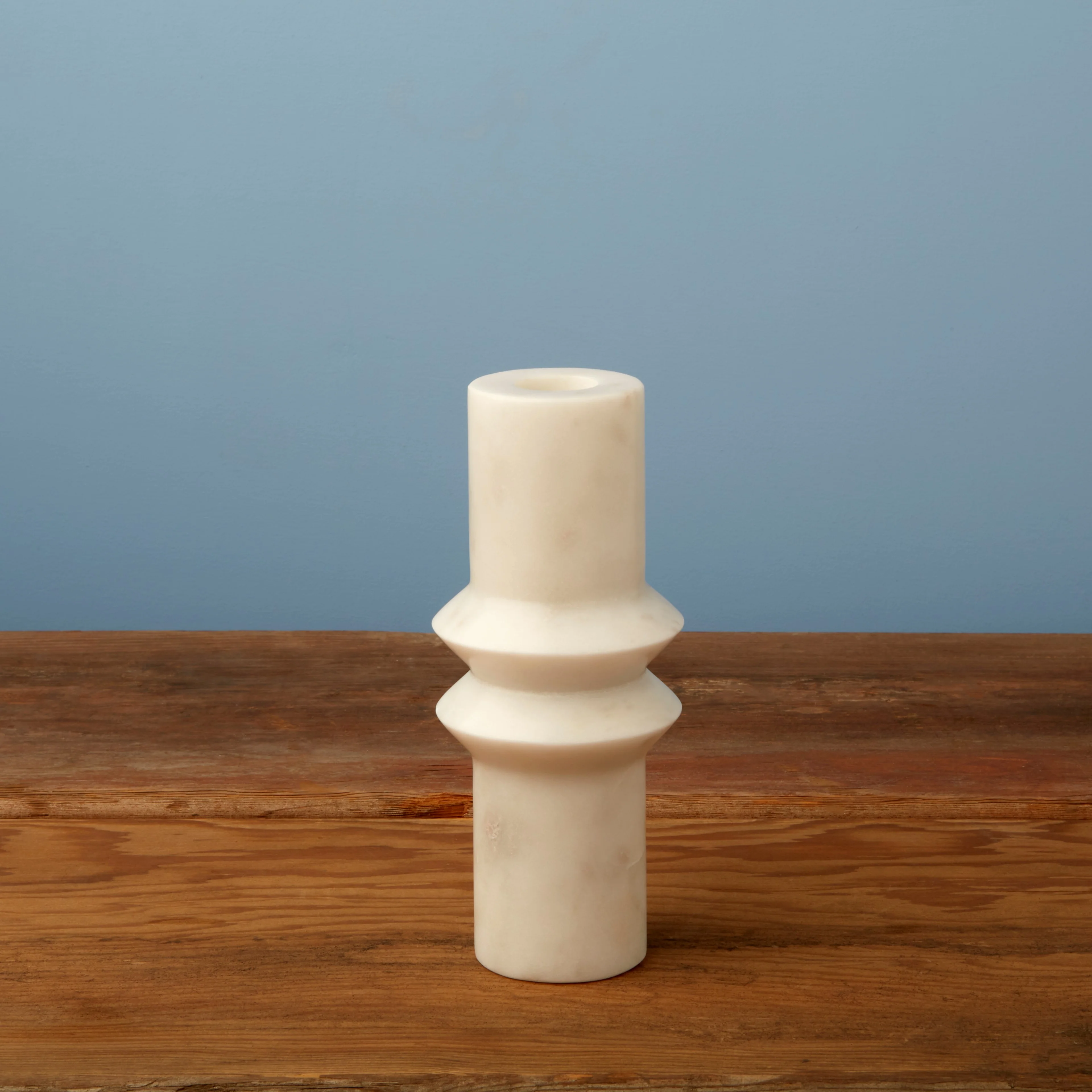 Powerful Aruna Marble Candlestick Holder Medium Verified