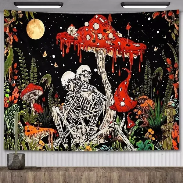 Solid The Lovers Goth Tapestry Fashionable