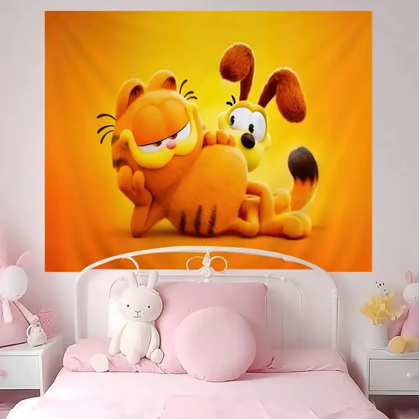 Minimalist Garfield Tapestry Genuine