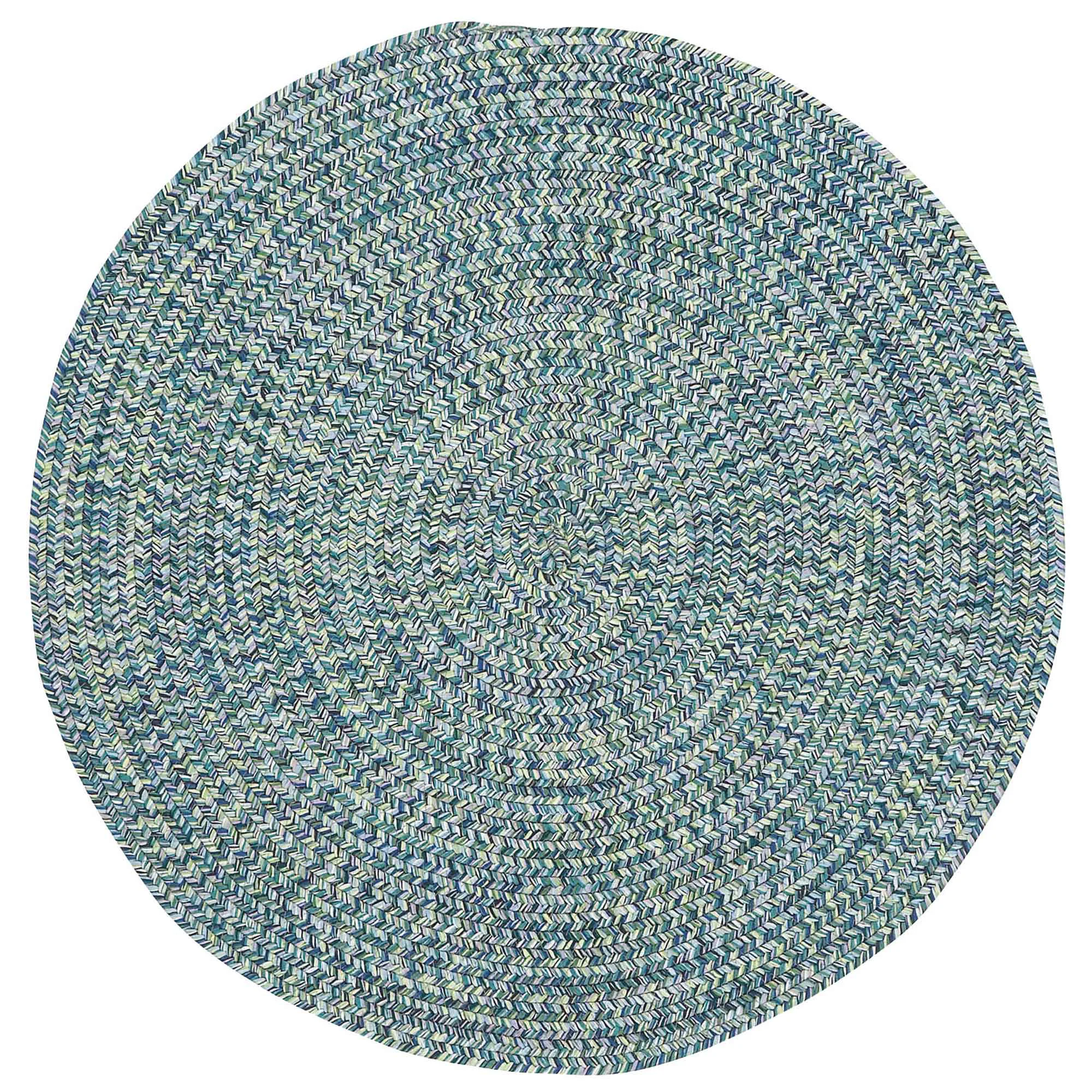 Reliable Sea Glass Ocean Blue Rug Professional