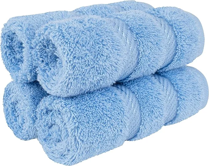 Quality American Soft Linen Luxury Washcloths Selected
