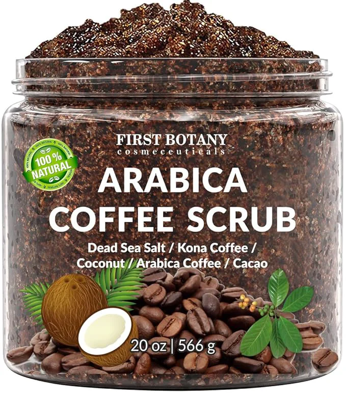 High-Performance First Botany Cosmeceuticals Natural Arabica Coffee Scrub Elite