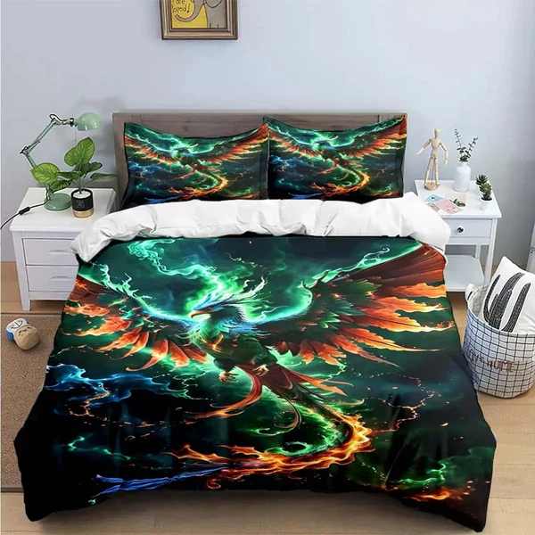 Original Phoenix Firebird Bedding Expertly Made