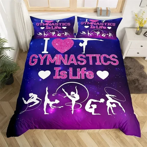 Flexible Gymnast Bedding for Girls Trusted
