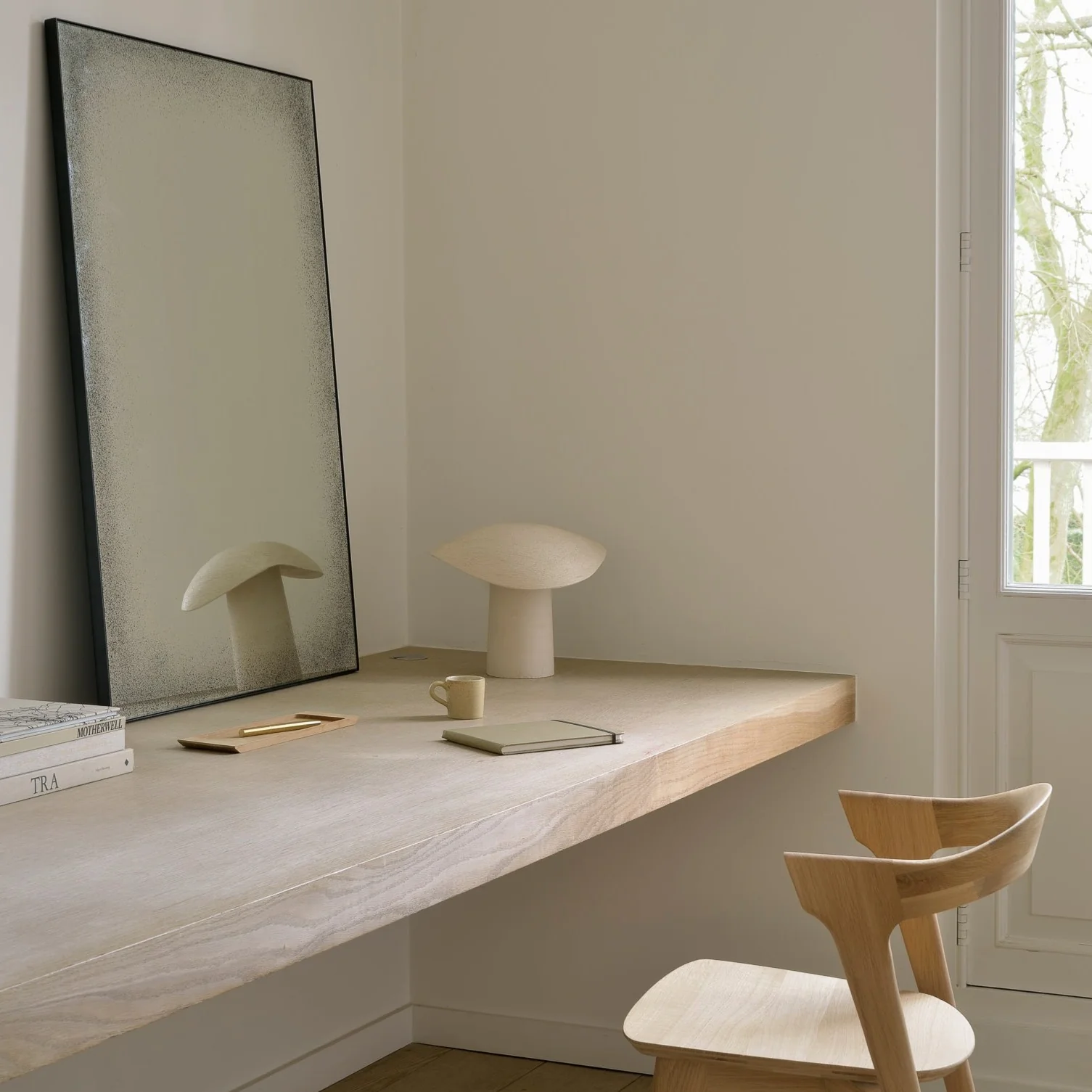 Convenient Aged Wall Mirror 42 quot Clear Healthy