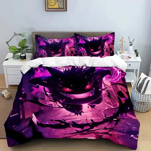 Certified Pokemon Gengar Duvet Cover Stylish