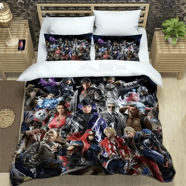 Fast Tekken Bloodline Duvet Cover Lightweight