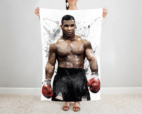 Unique Legend Boxing Flannel Blanket Exclusive