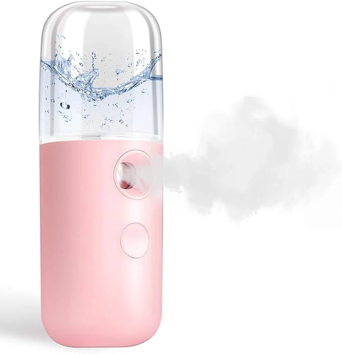 Responsible GIVERARE Nano Facial Steamer Handy Mini Mister USB Rechargeable Mist Sprayer Innovative