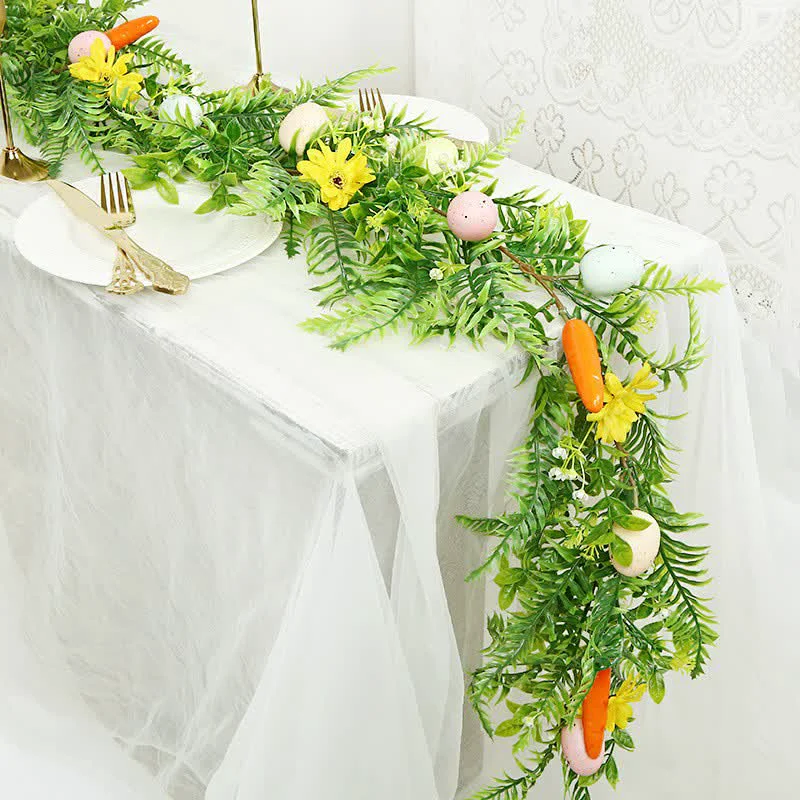 Secure Ownkoti Artificial Easter Egg Floral Garland Traditional