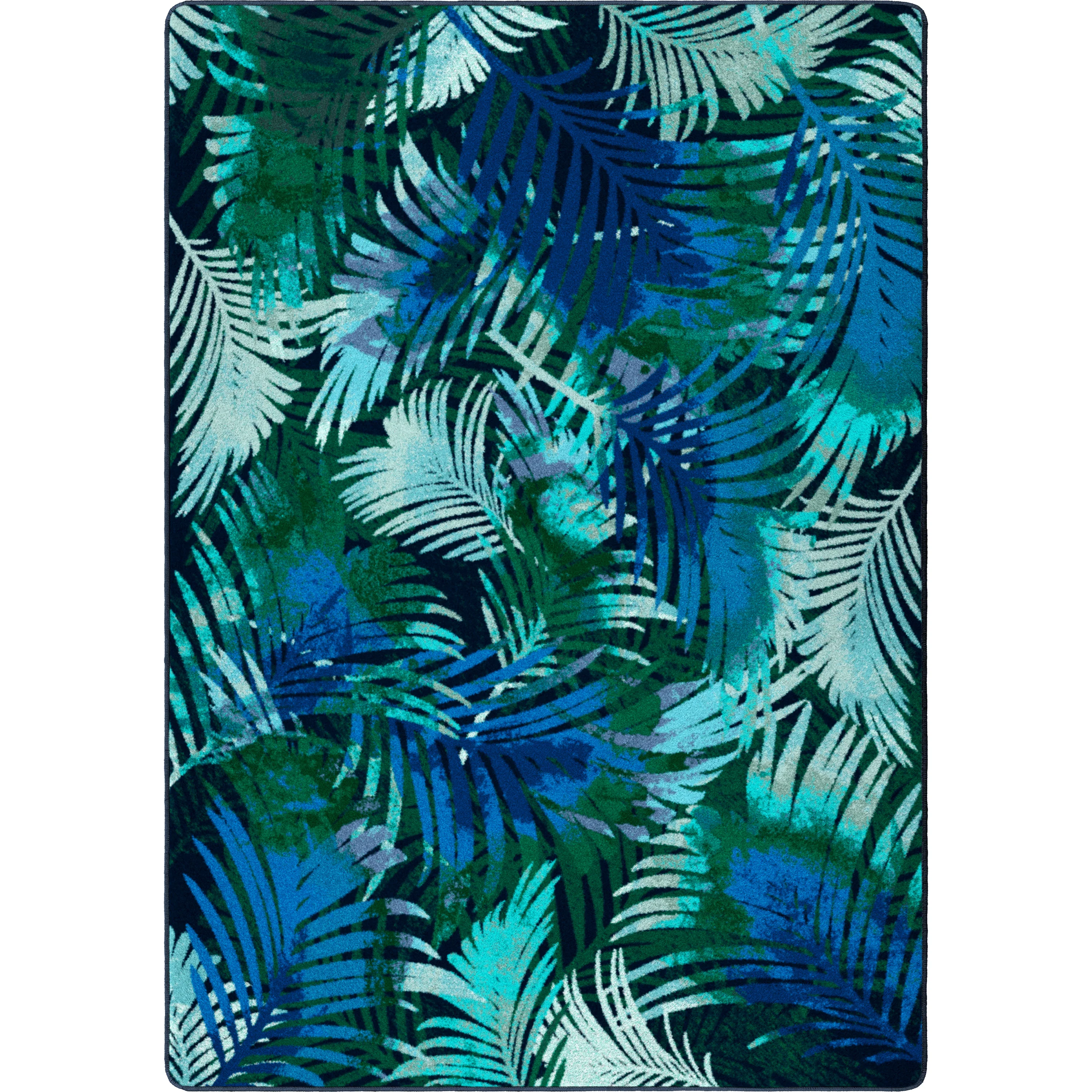 Secure Fronds Rug – Green Smart