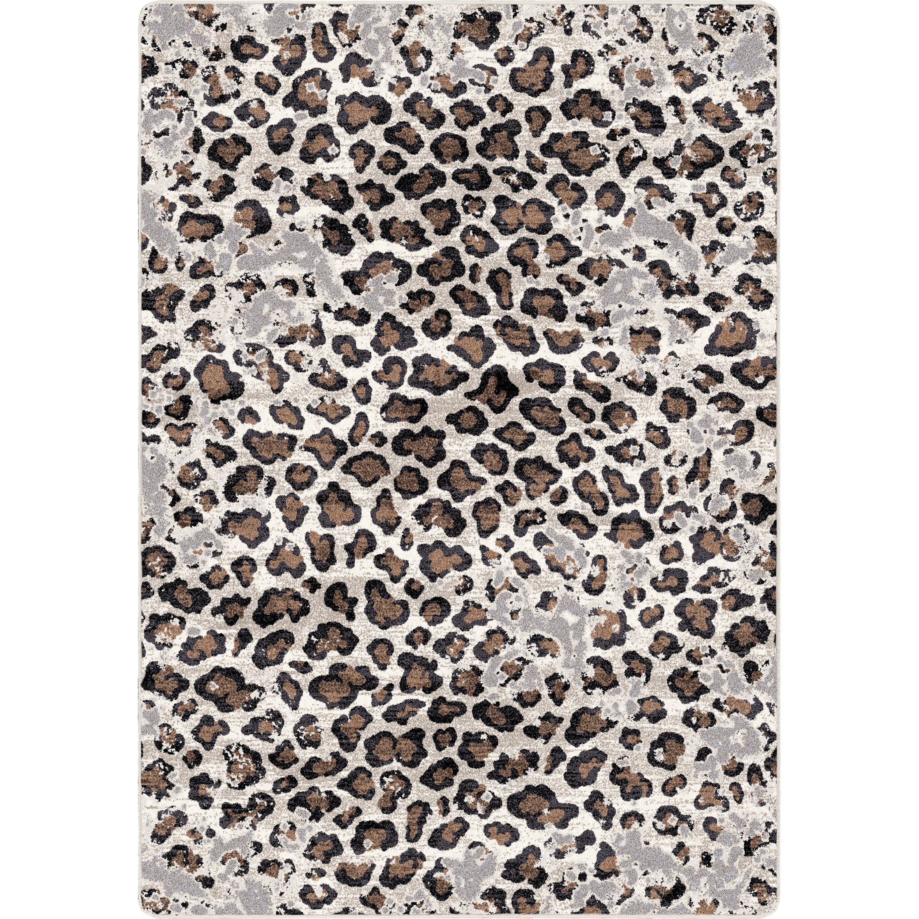 Smart Leopard Lounge Rug – Natural Versatile