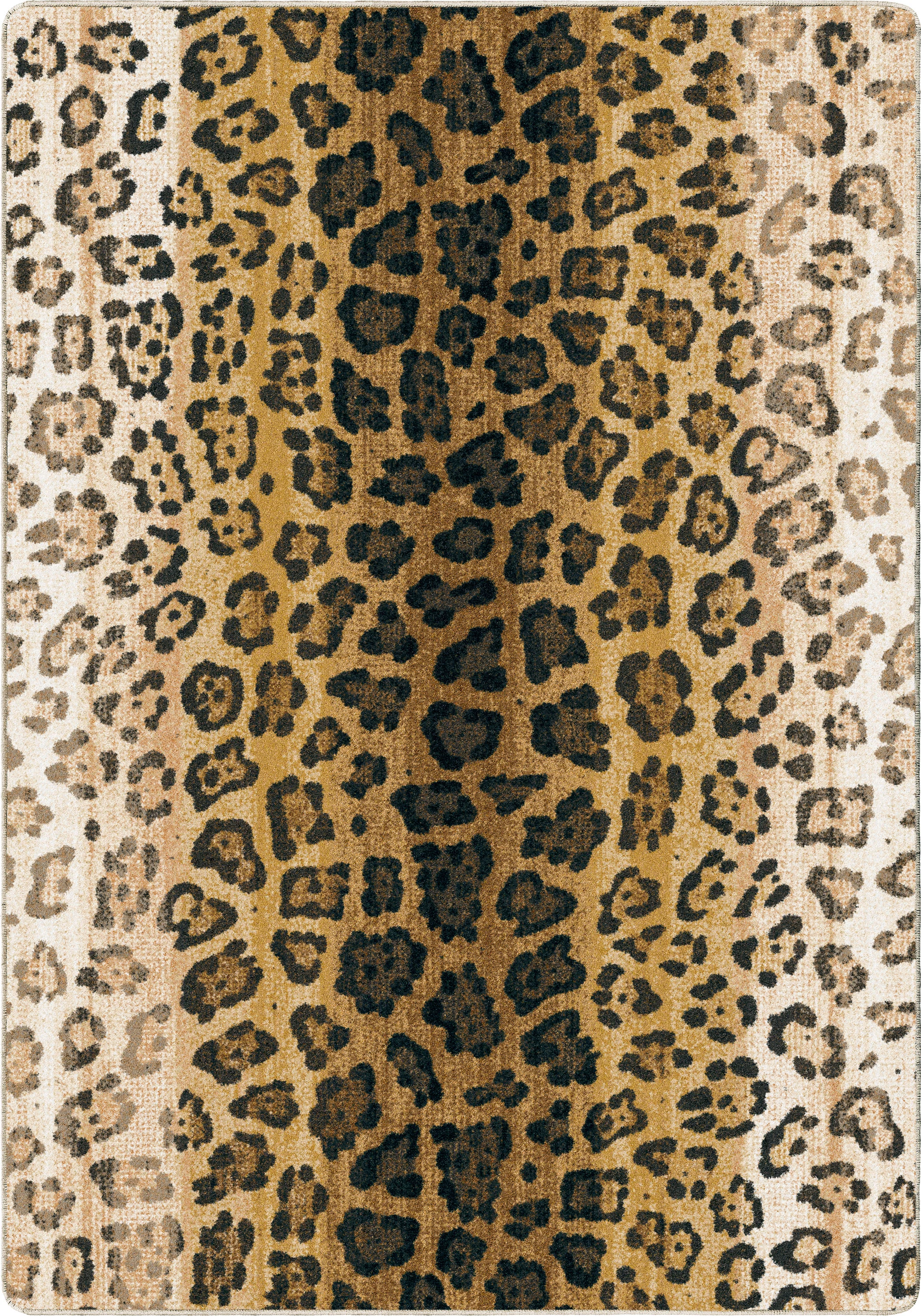 Lightweight Mafaldi Jaguar Rug – Gold Artisan