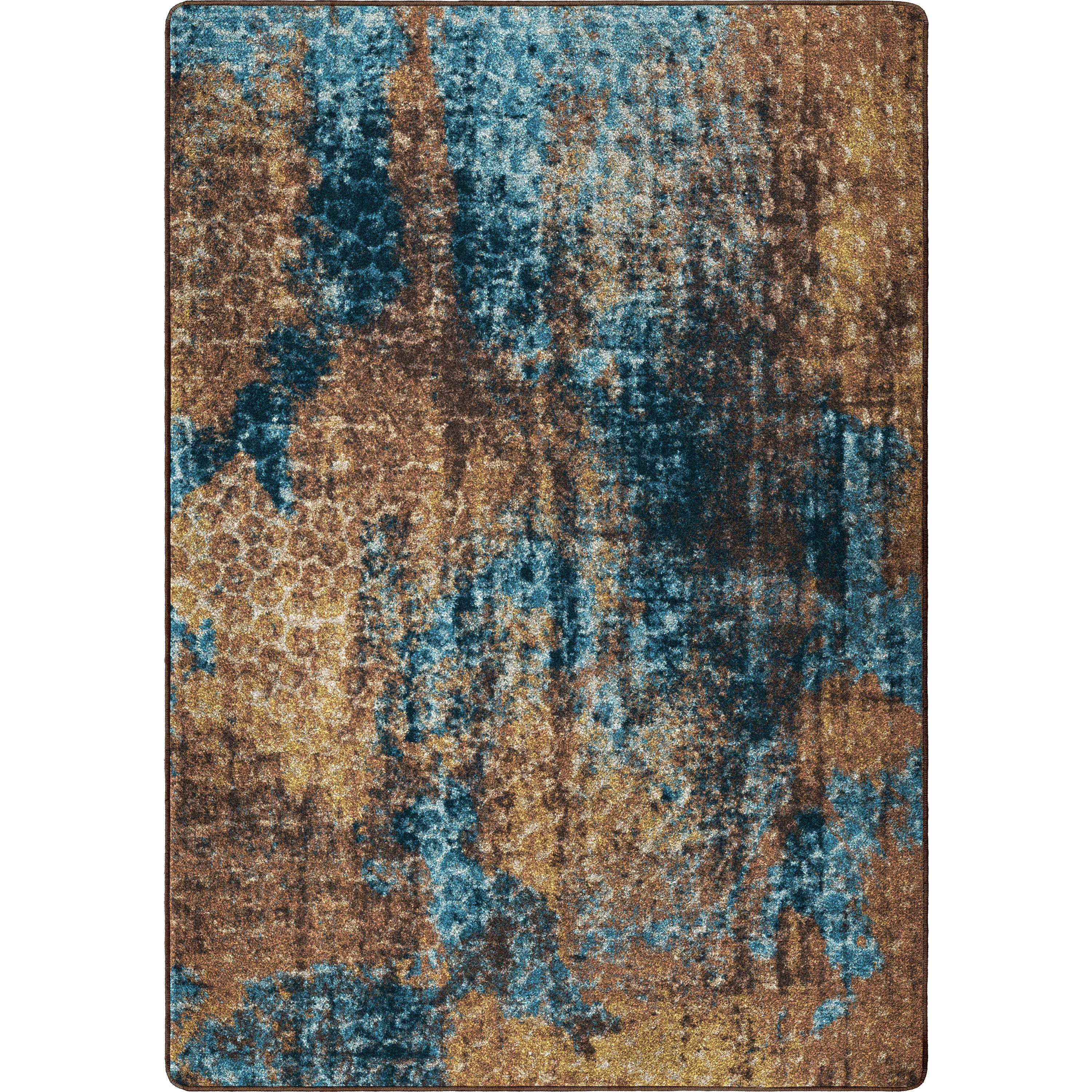 Original Design Mystic Rug – Turquoise Splash Selected