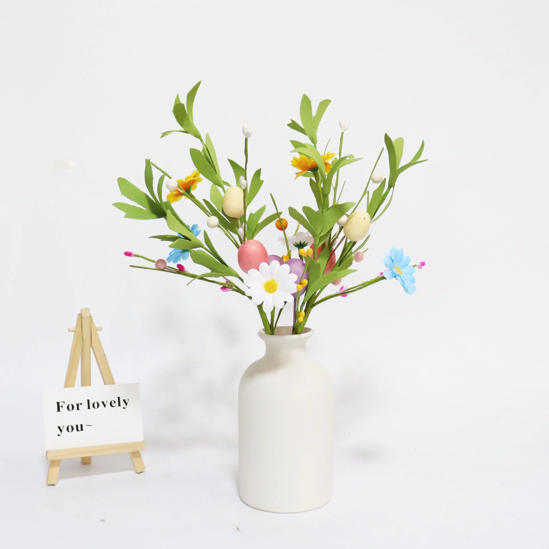 Flexible Ownkoti Artificial Spring Floral Stem for Easter Decoration Outstanding