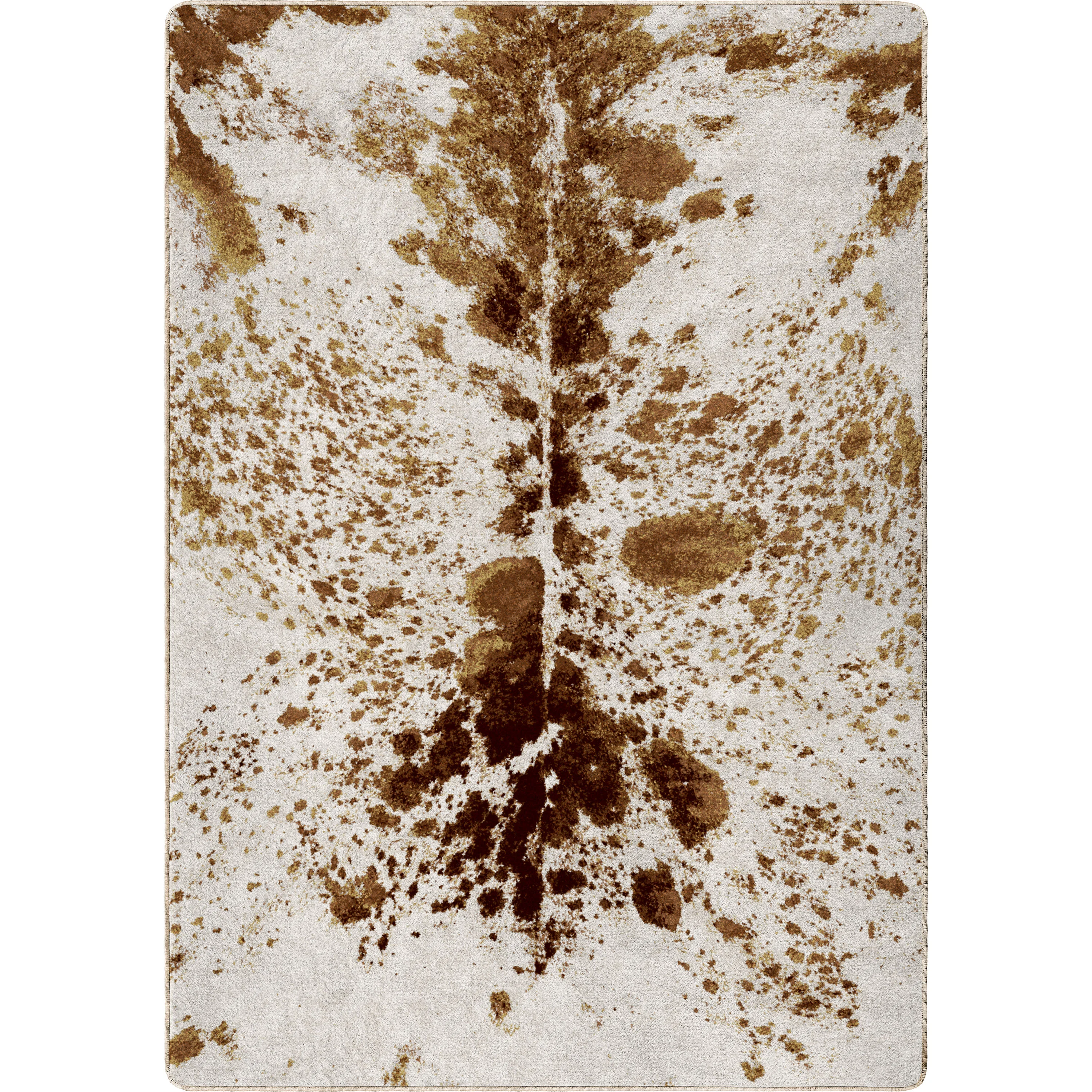 Green Pioneer Longhorn Rug – Spotted Brindle Reusable