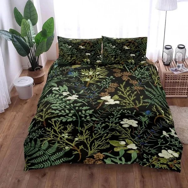 Clean William Morris Victorian Duvet Cover Set – Vintage Floral Bedding High-Grade