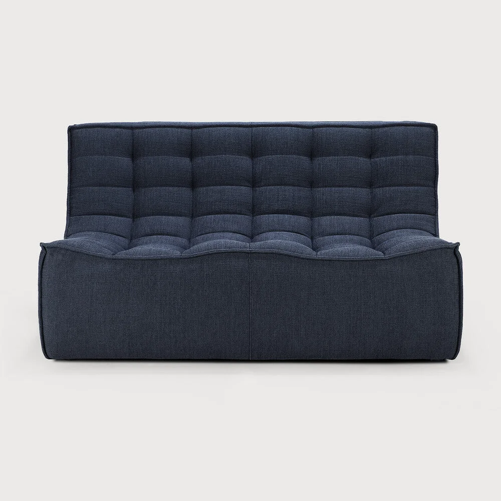 Recyclable N701 2 Seater Eco Fabric Sofa Graphite Smart
