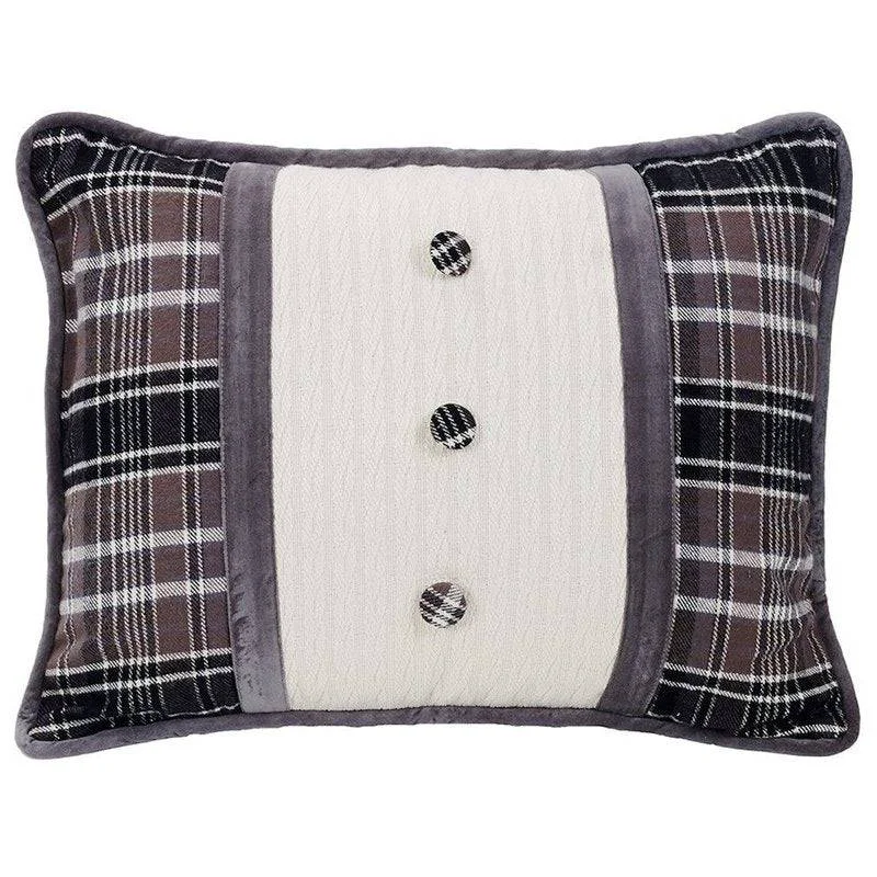 Exceptional Oblong Pillow With Button Artisan
