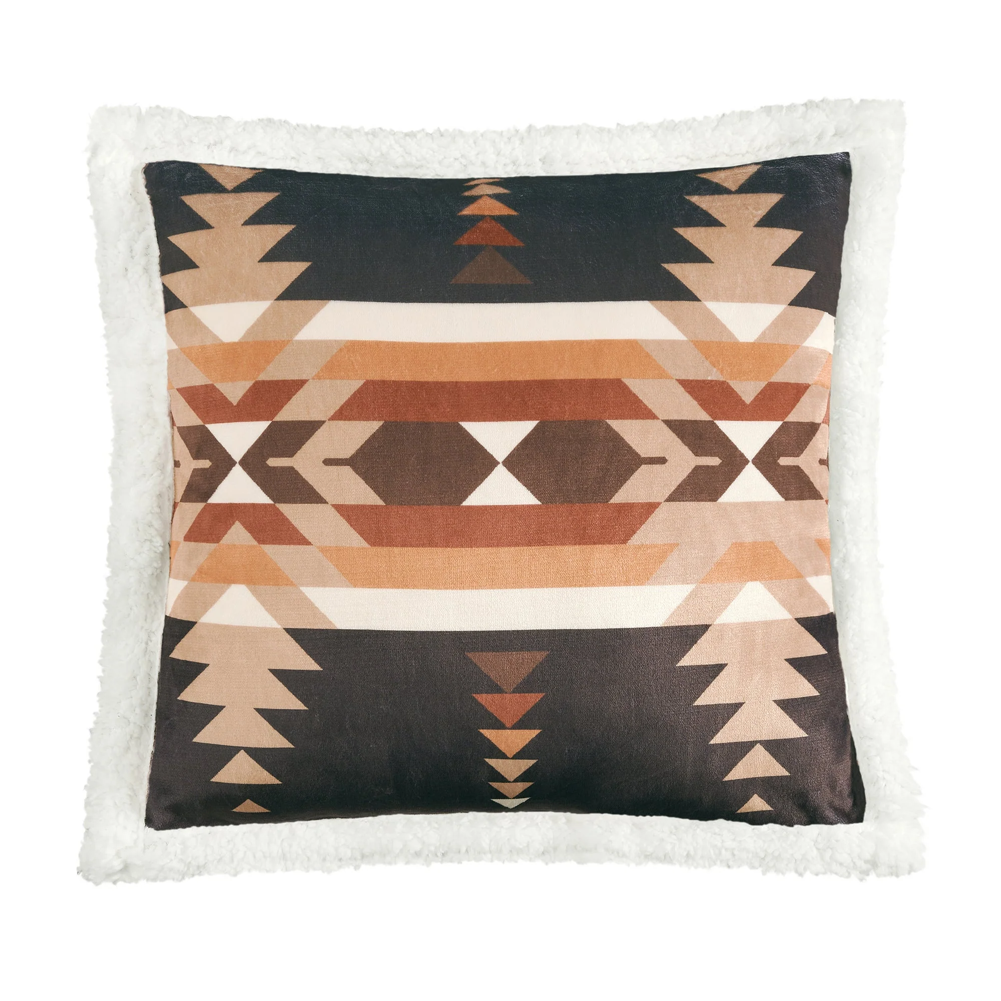 Carefully Designed Yosemite Campfire Sherpa Pillow Authentic