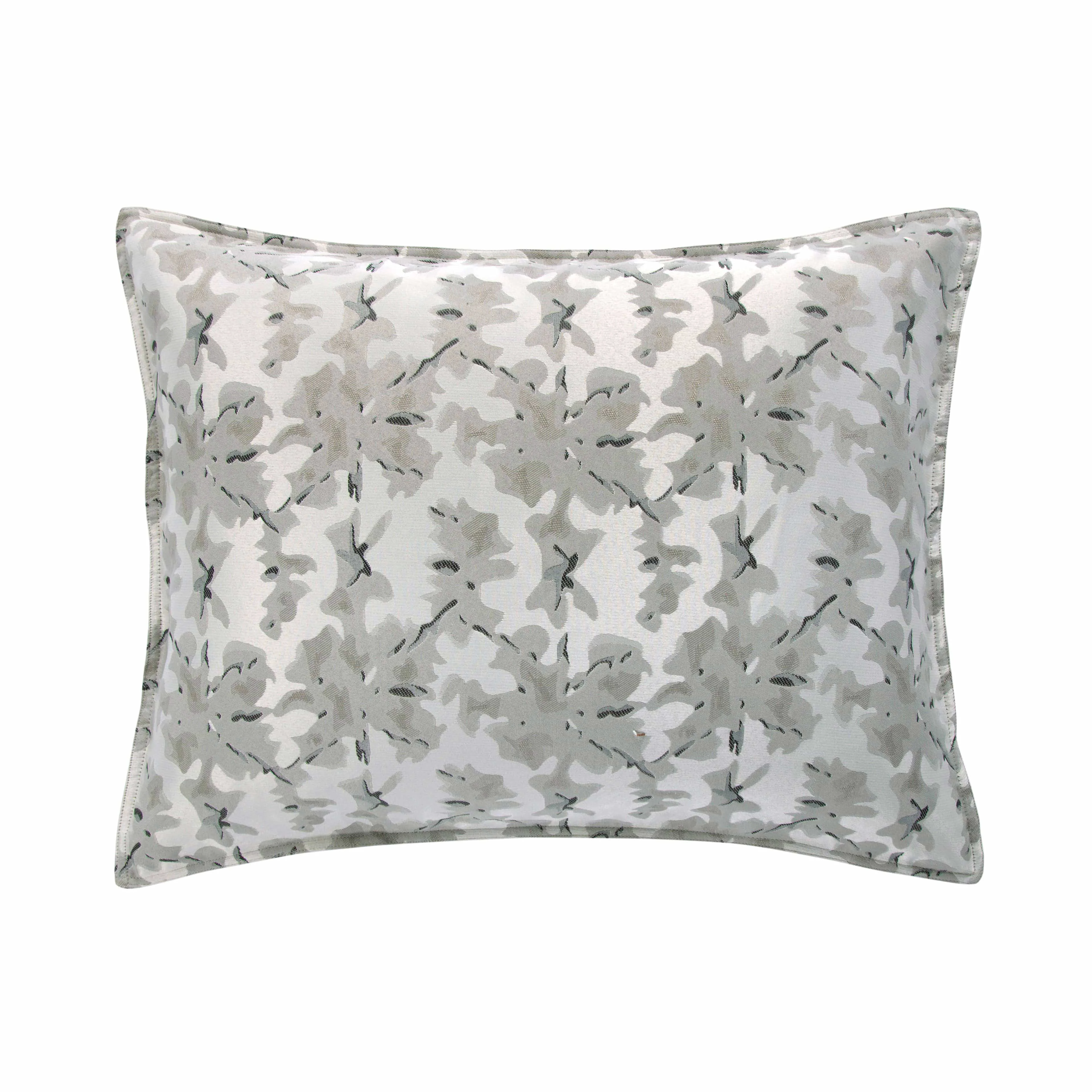 Safe Warshack Silver amp Gray Inkblot Pillow Sham Set Reliable