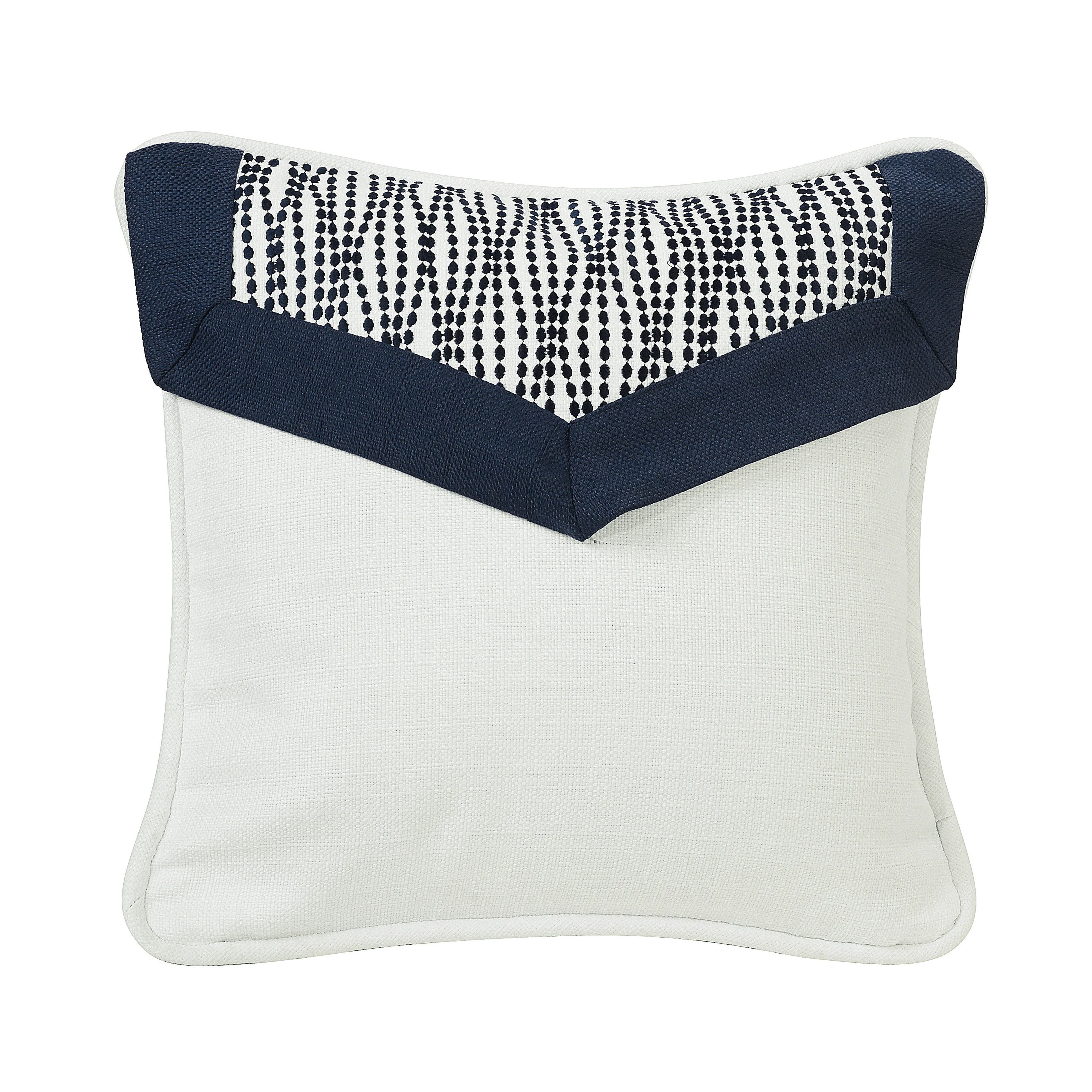 Luxury White Linen Embroidery Envelope amp Piping Detailed Pillow Official