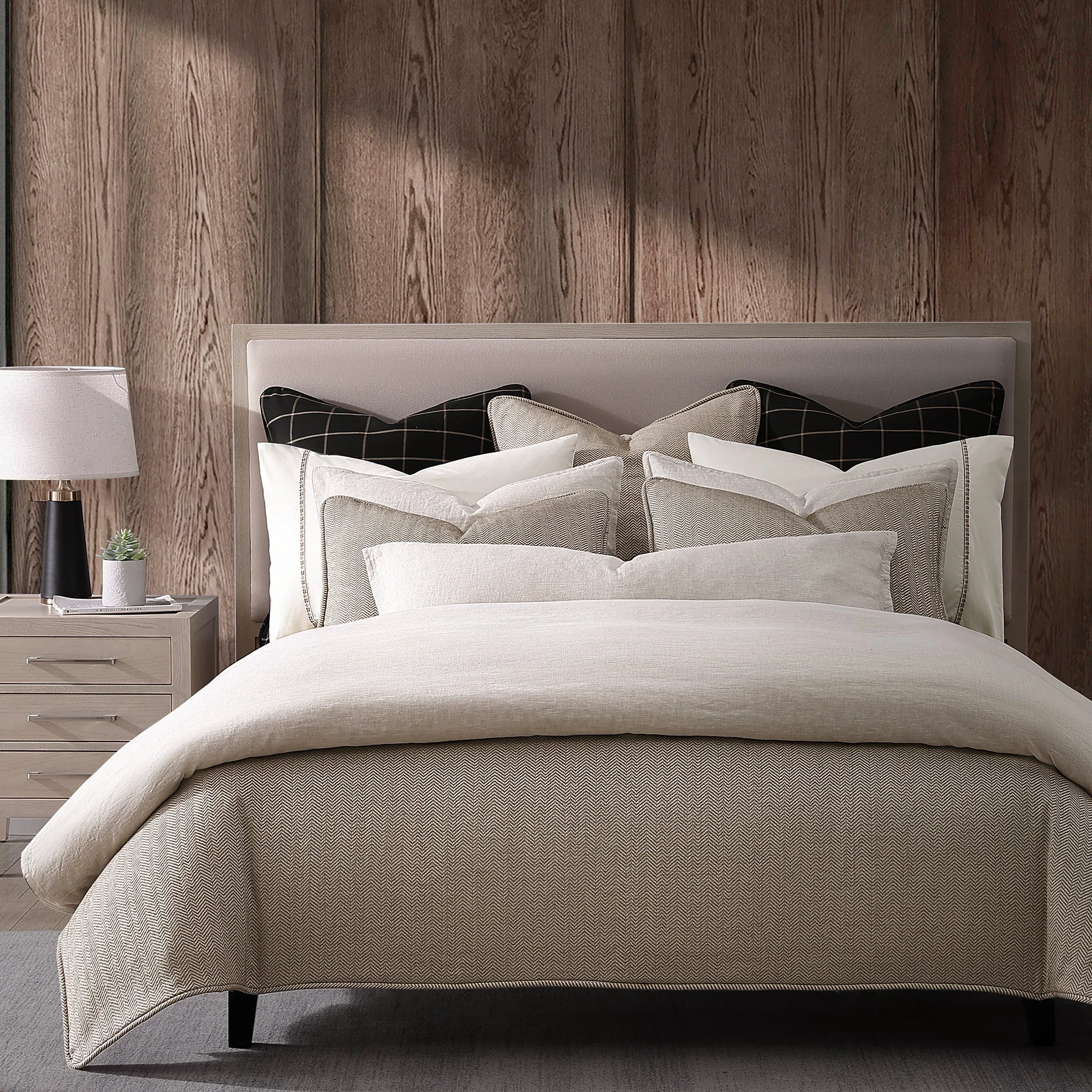 High-Quality Chenille Herringbone Comforter Set 3 Pc Specialty