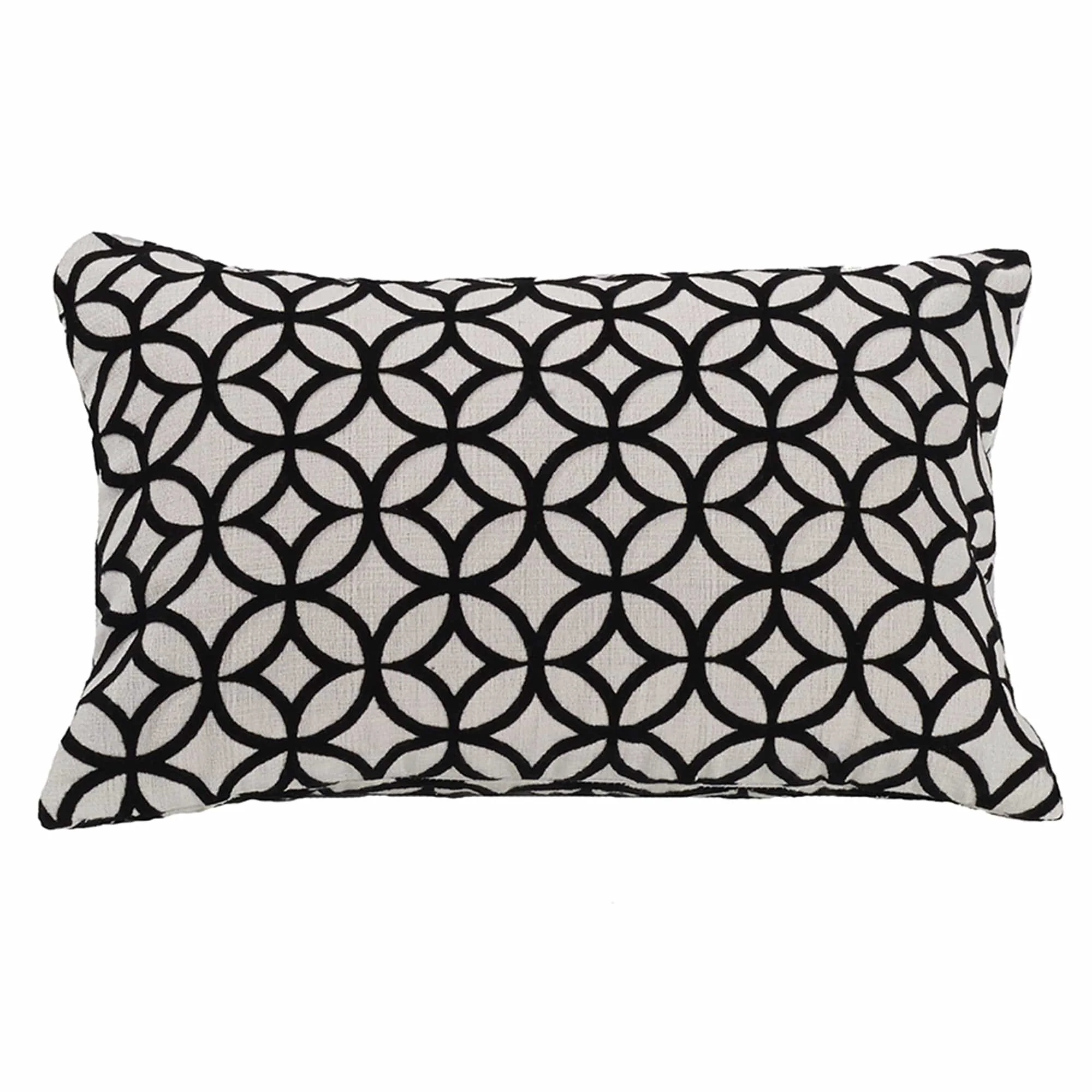 Sustainable Augusta Cut Velvet Lumbar Pillow Powerful