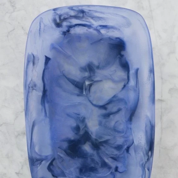 Quality Handmade Resin Tray Azul Large Excellent