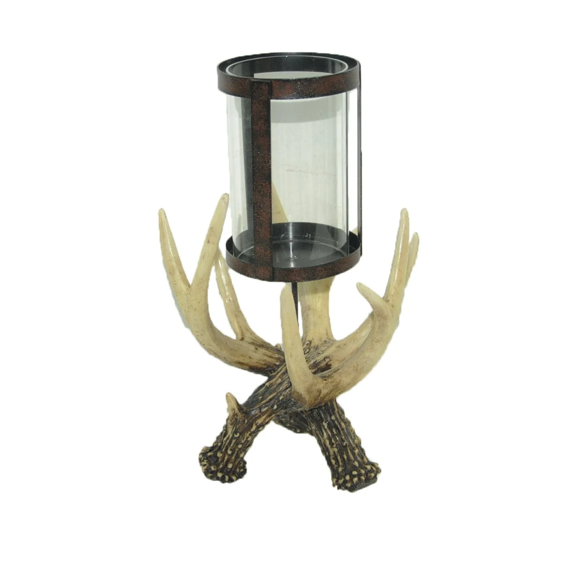 Modern Antler Hurricane Candle Holder Convenient
