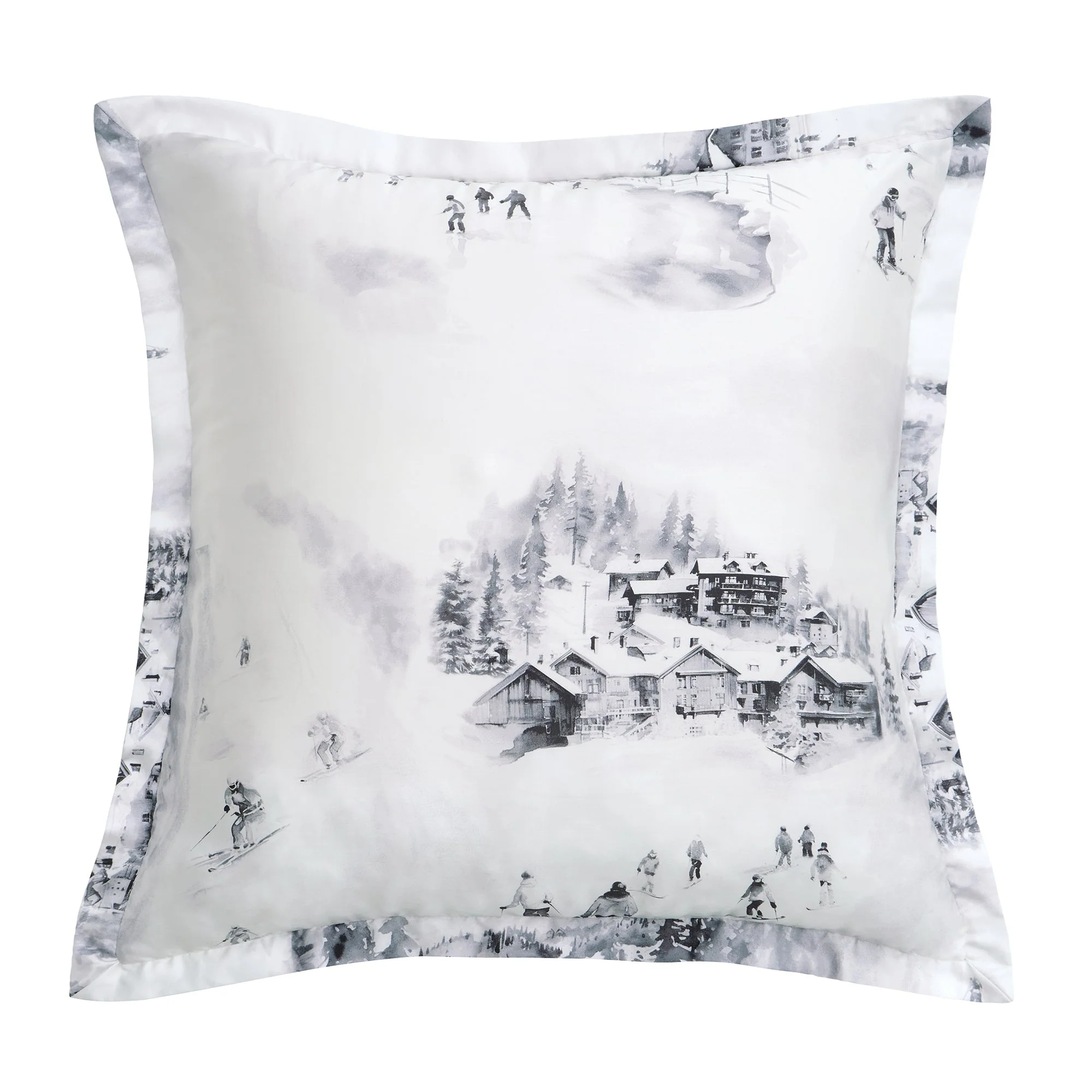 Next-Generation Ski Life Eucalyptus Euro Sham Solid
