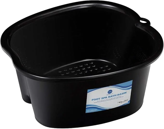 Recyclable AllSett Health Foot Soaking Bath Basin – Large Size Versatile