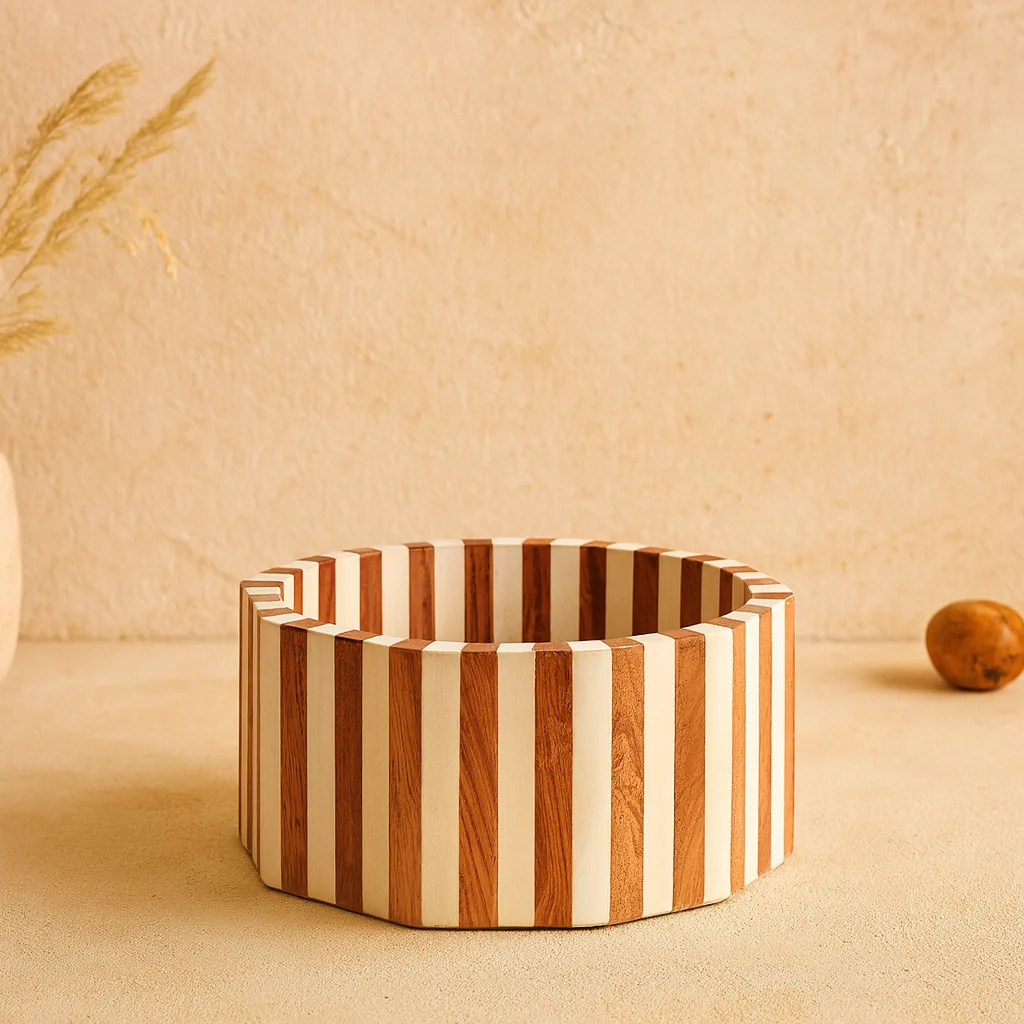 Dependable Lyra Inlay Bowl Modern