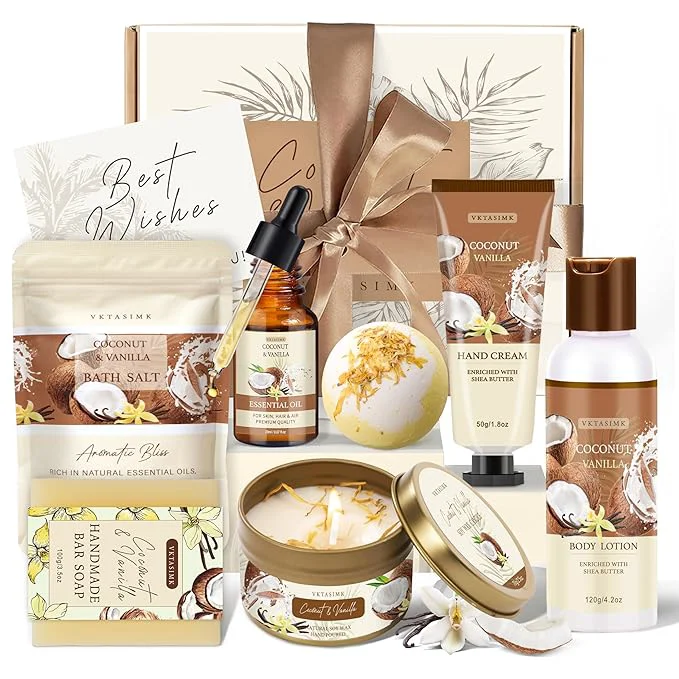 Fine Gifts for Women Happy Birthday Gift Baskets Bath and Body Gift Set Mothers Day Excellent