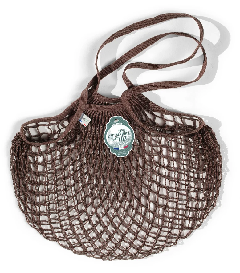 High-Performance Filt Brown Cotton Shopper Medium-220MARRON.SEPIA Breathable