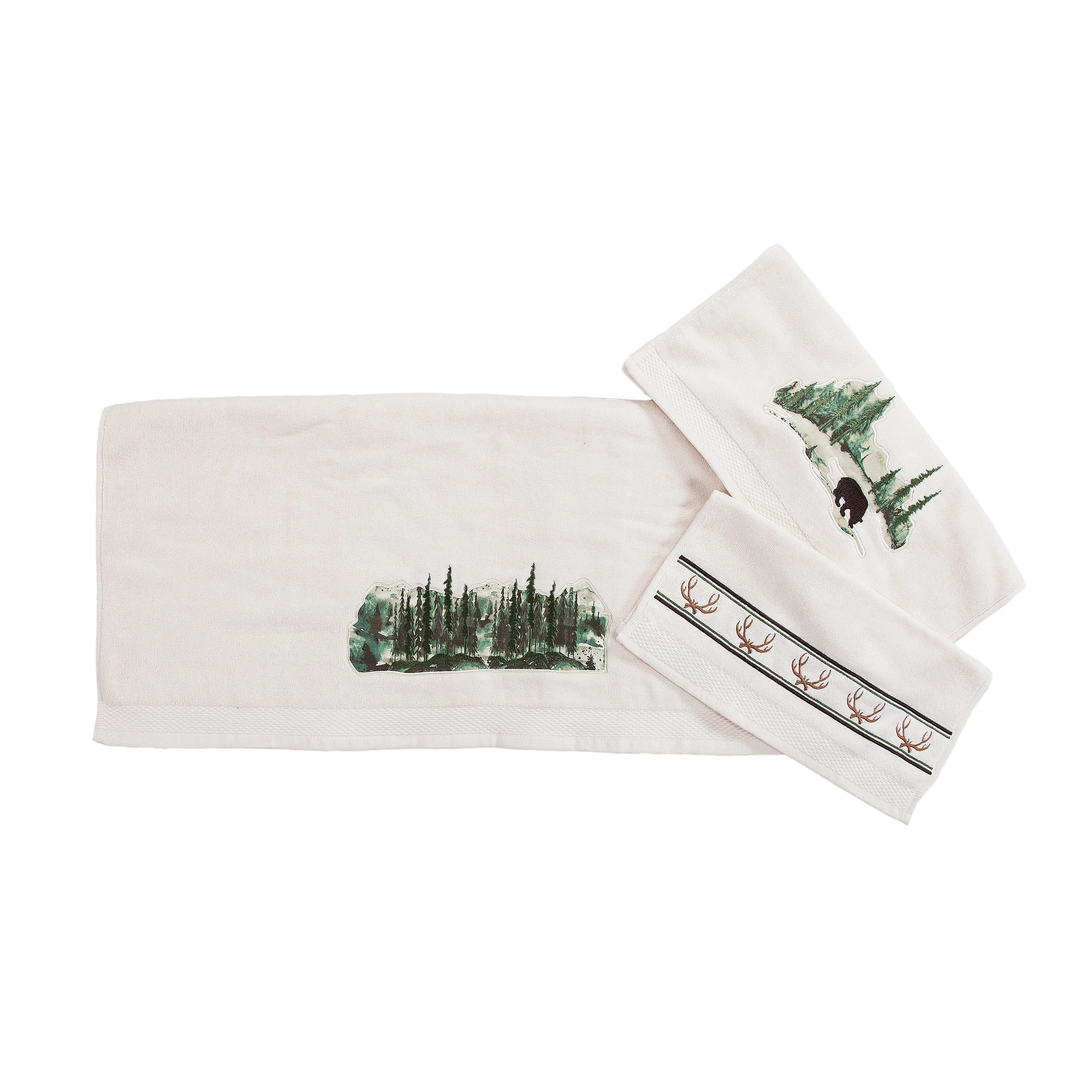 Luxury Joshua Towel Set 3 Pc Flexible