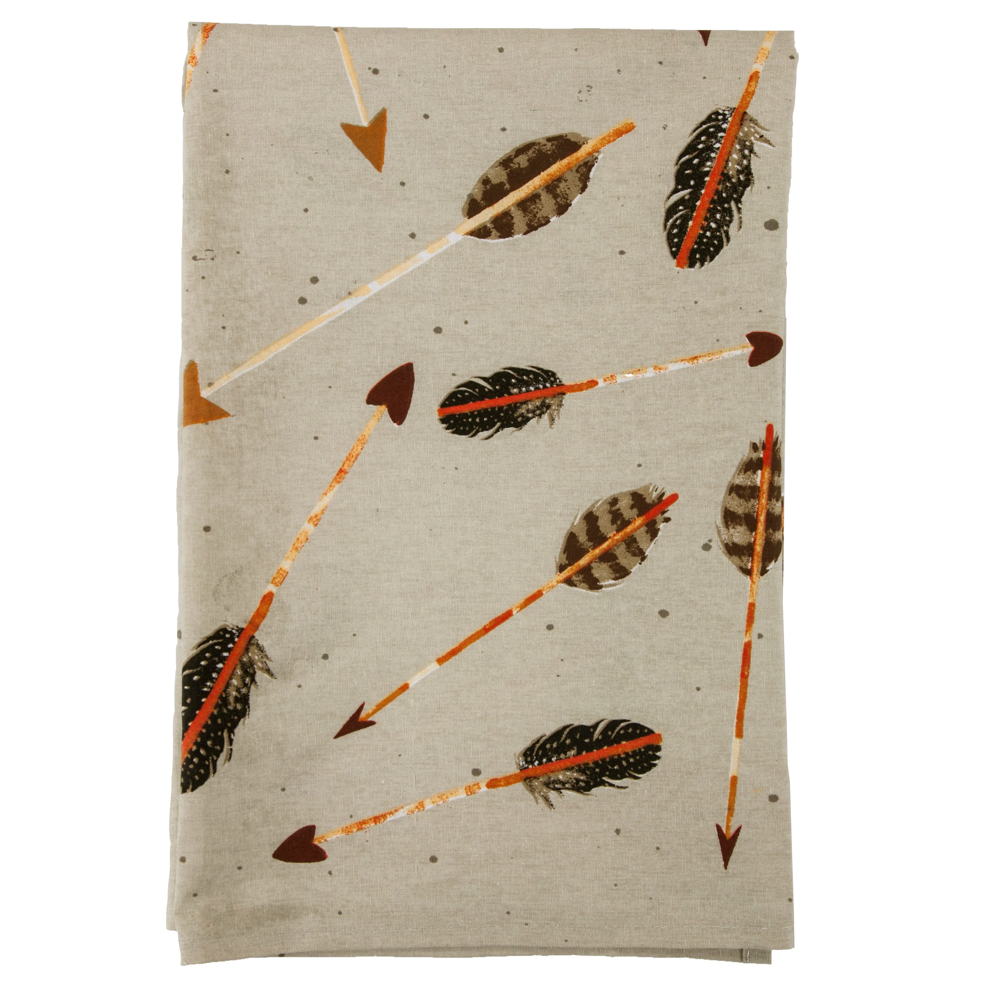Elite Tossed Arrow Southwestern Tea Towel Set 5 Pc Authentic