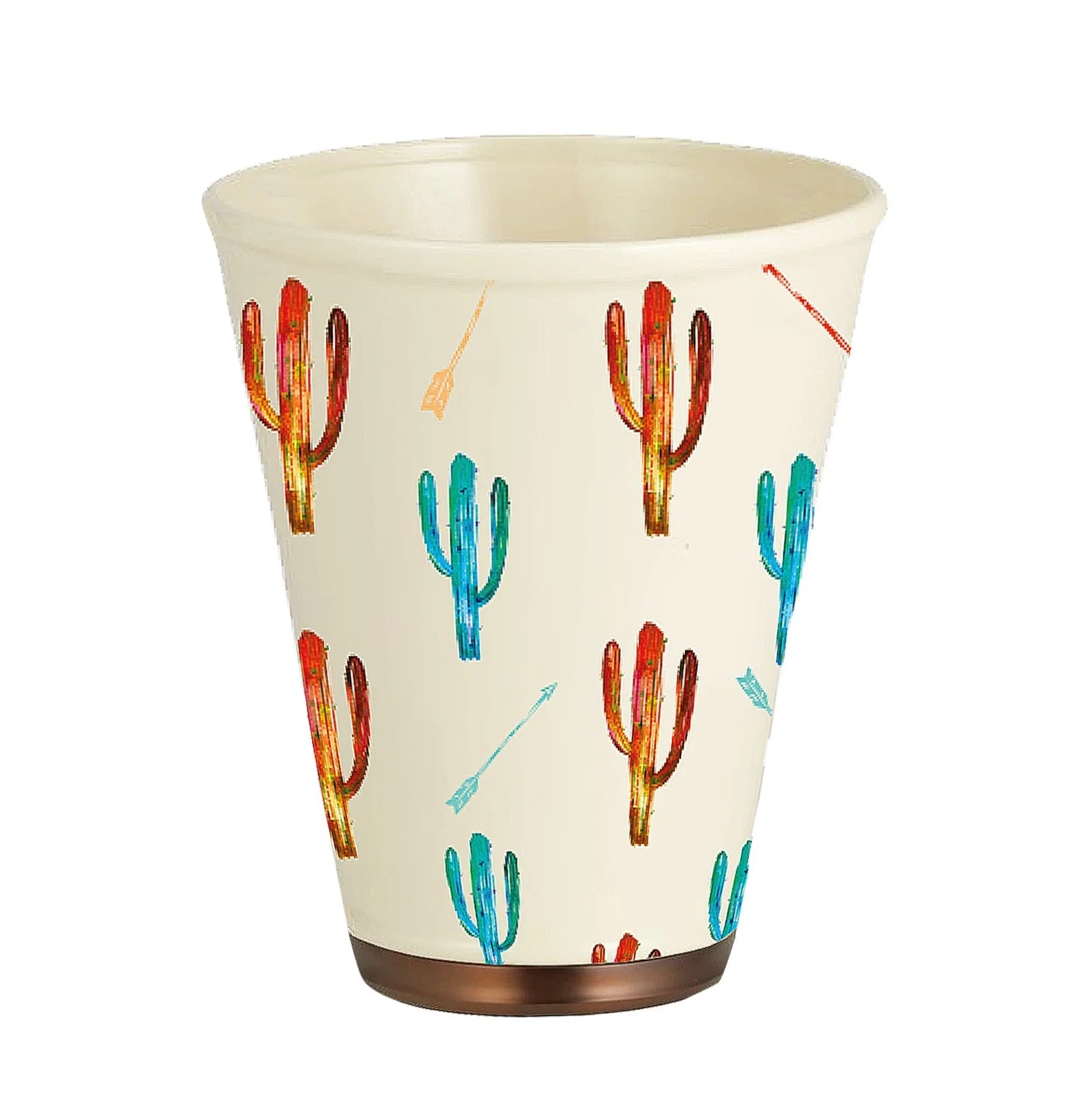 Clean Cactus Ceramic Wastebasket Trusted