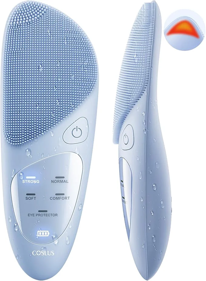 Sophisticated COSLUS JMY05 Facial Cleansing Brush Silicone Face Scrubber IPX7 Waterproof Unique