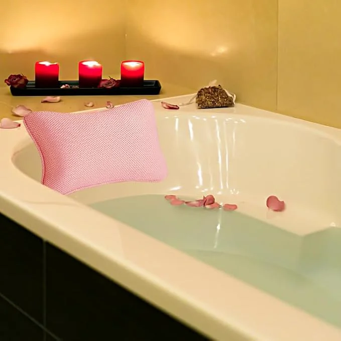 Artisan Bath Pillow for Tub Non Slip High-End