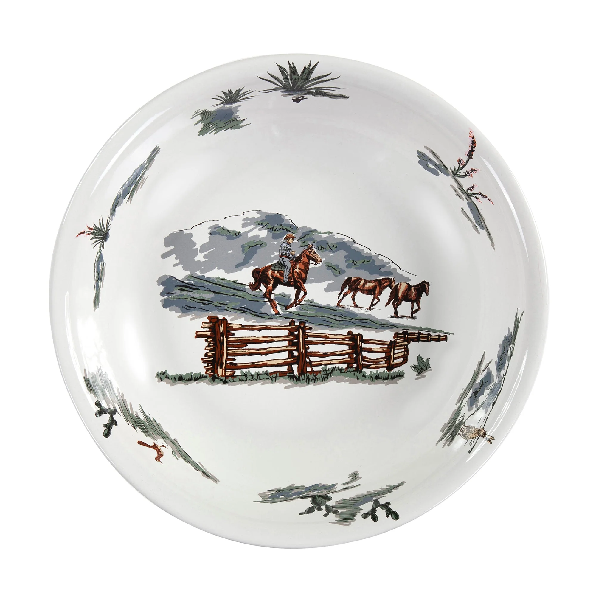 Certified Ranch Life Ceramic Serving Bowl 4 Piece Professional