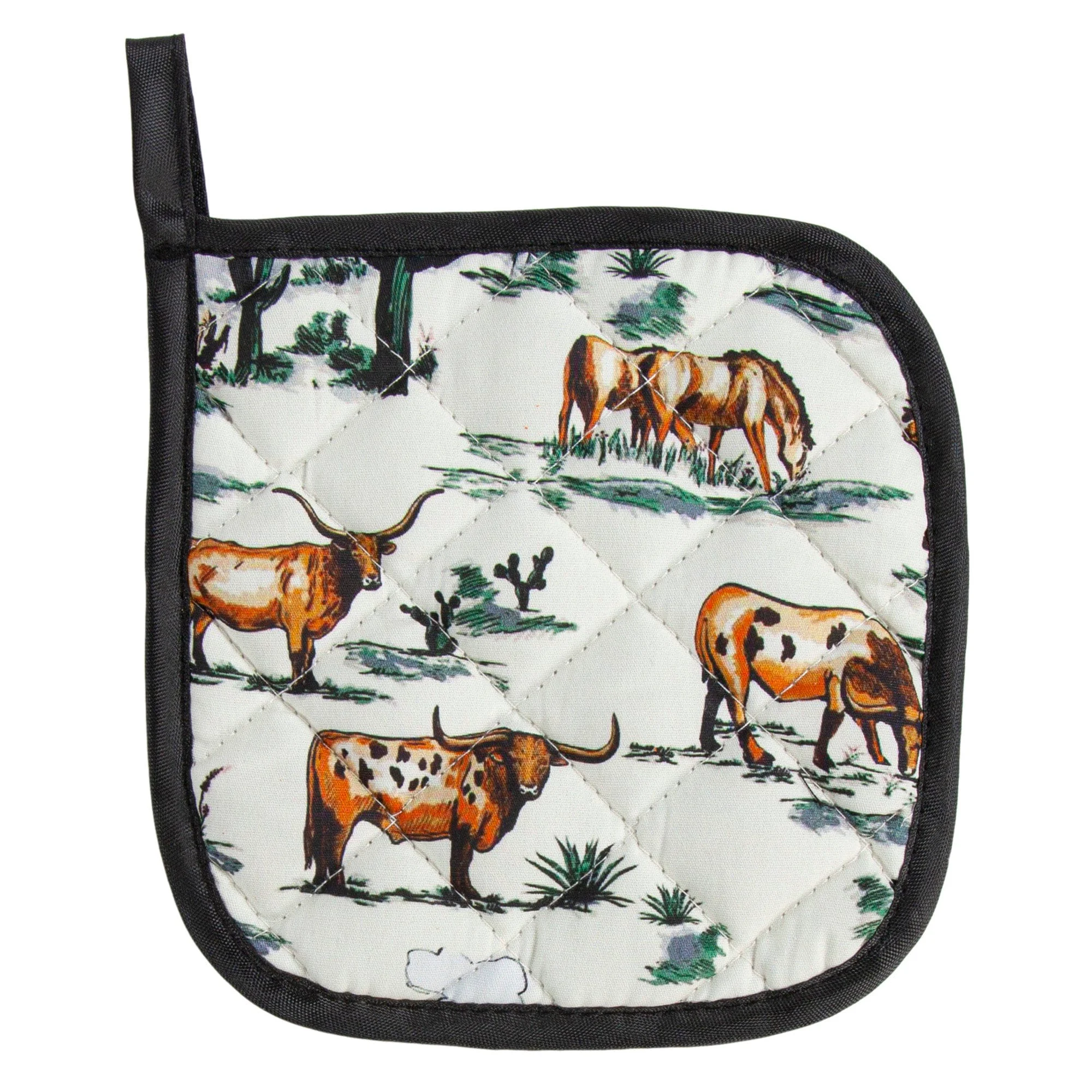 Original Design Ranch Life Pot Holder Set 10 Pc Comfortable