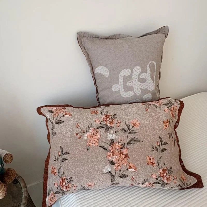 Recyclable Ownkoti Pure Cotton Romantic Floral Pillowcases 2PCS Authentic