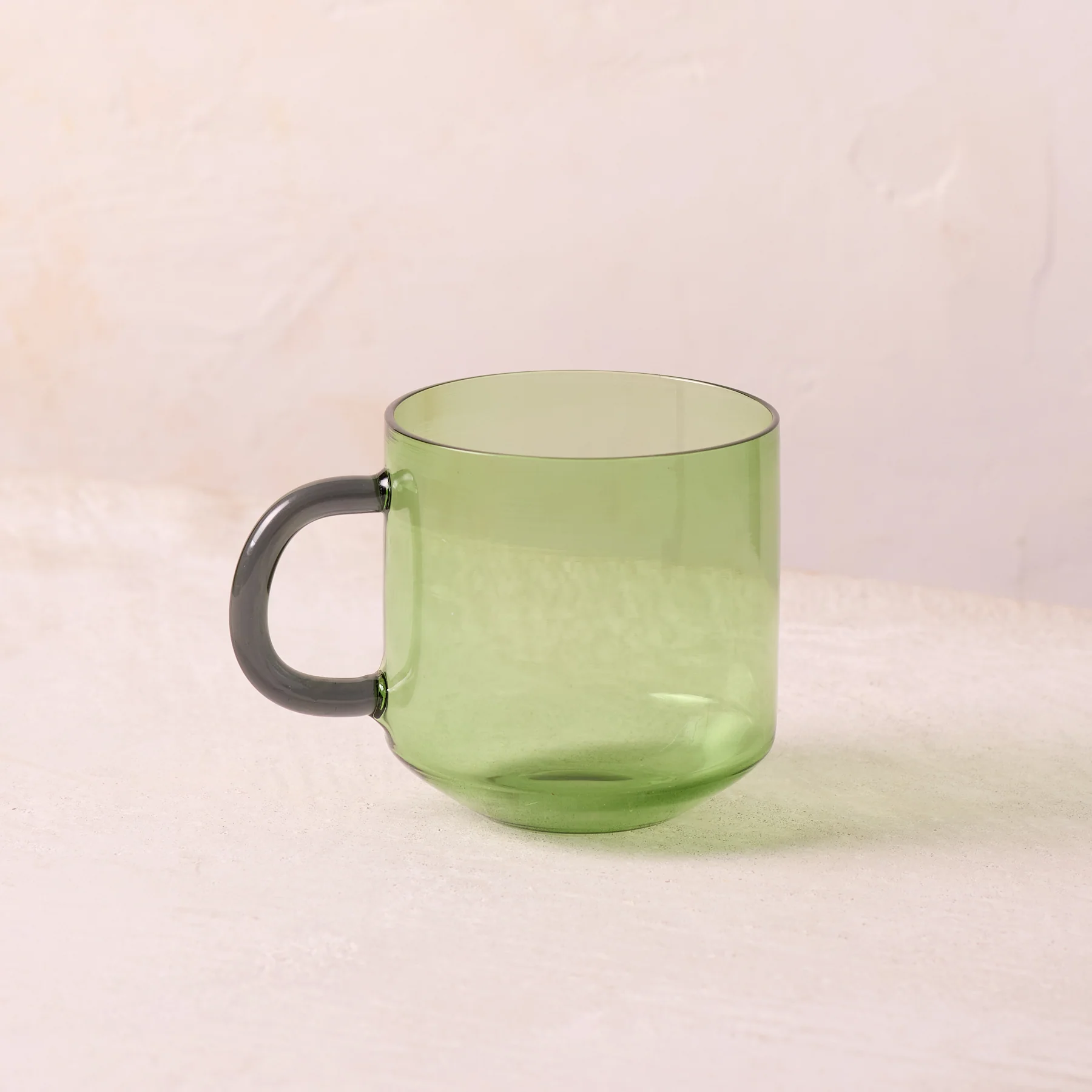 Quality Niko Glass Mug Green Expertly Made
