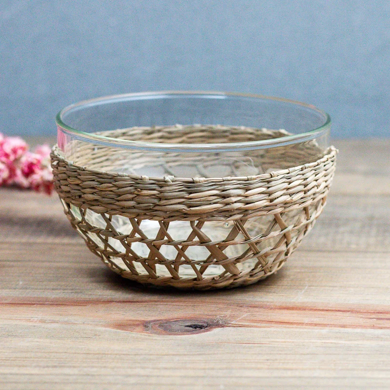 Reliable Seagrass Cage Small Bowl Fine Crafted