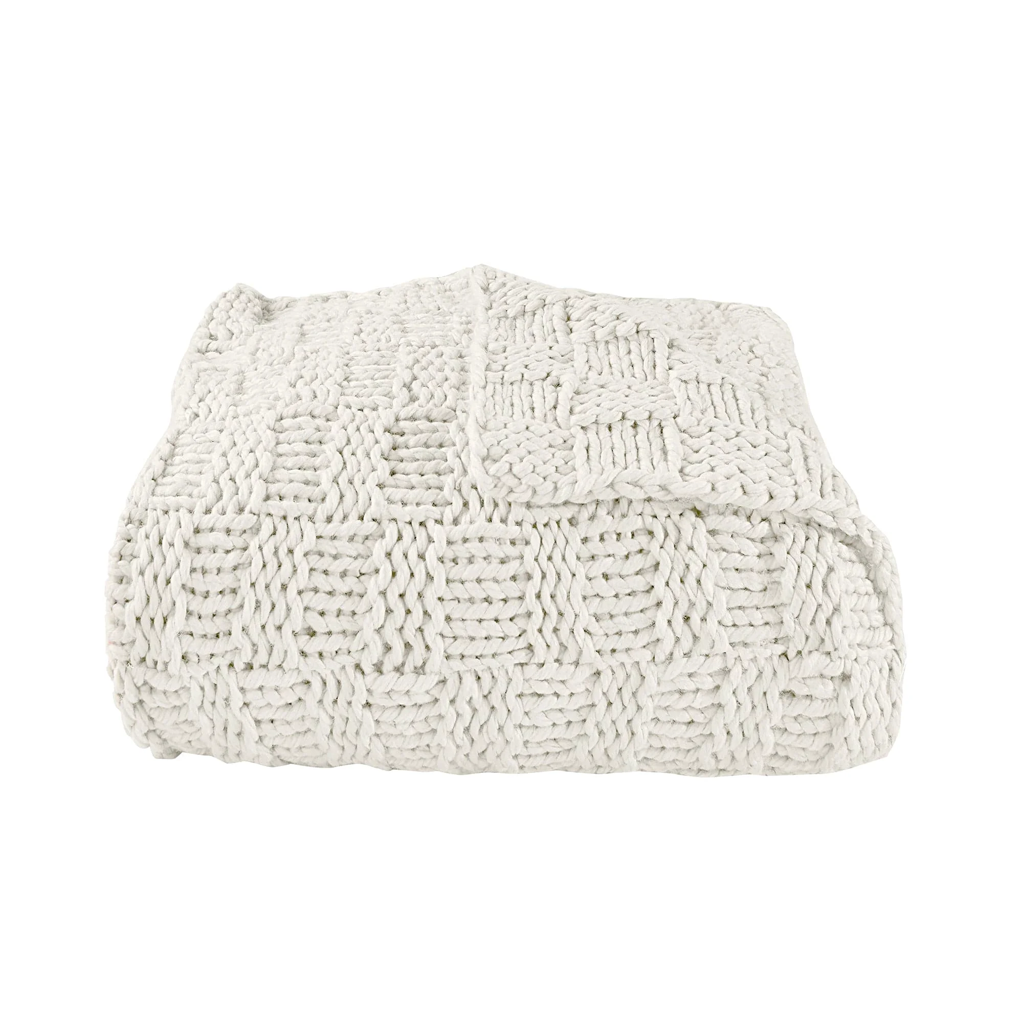 Traditional Chess Knit Throw Efficient