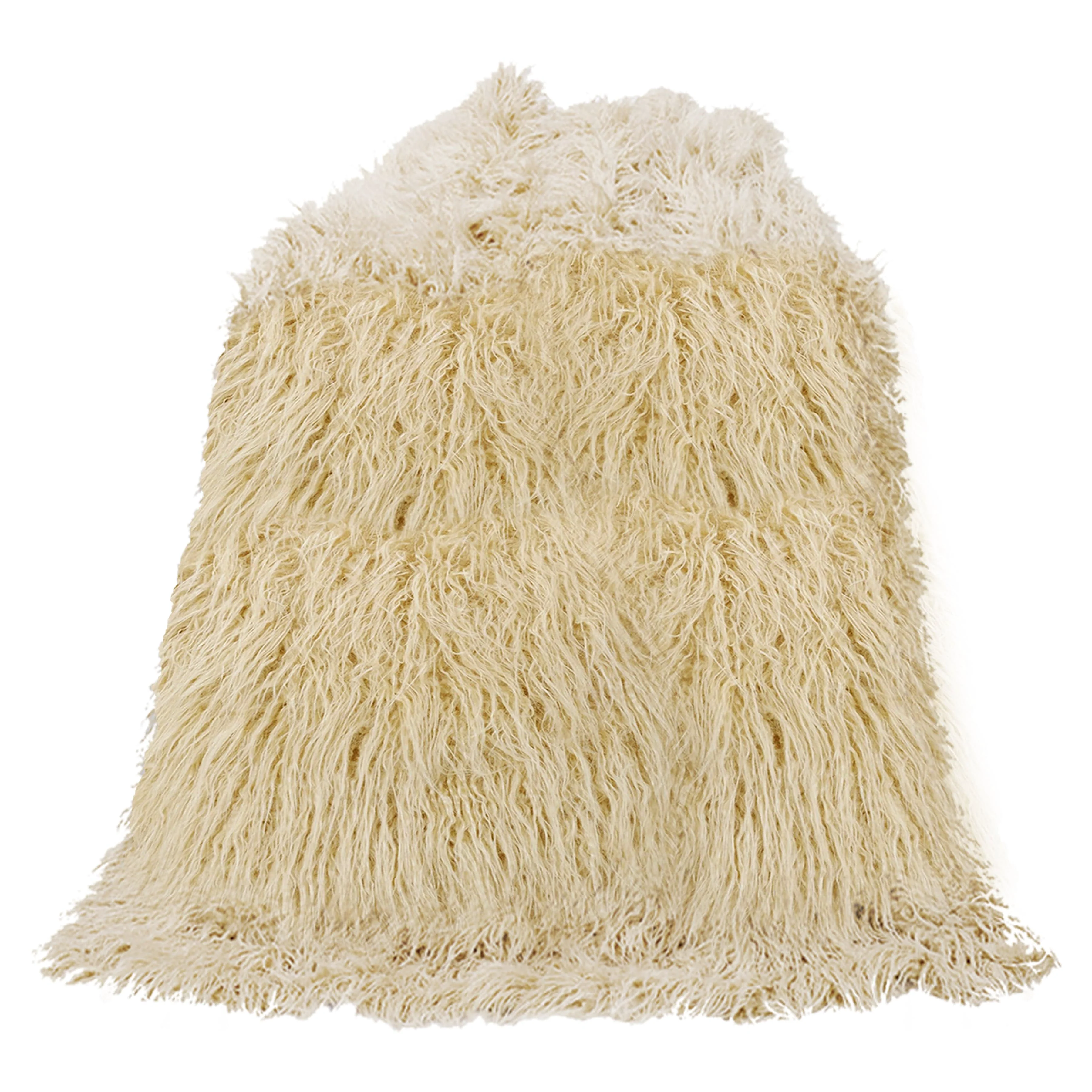 User-Friendly Mongolian Faux Fur Throw Blanket Environmentally Friendly
