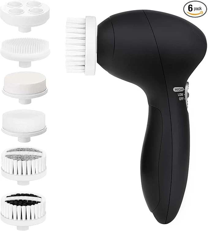 Versatile Facial Cleansing Brush Face Scrubber CLSEVXY Electric Face Spin Cleanser Fine Crafted
